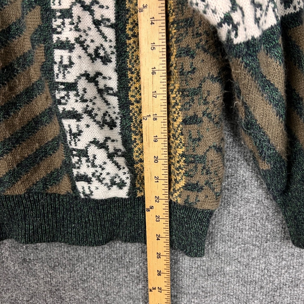 Vintage Jason Maxwell‎ Patchwork Knit Sweater wom… - image 5